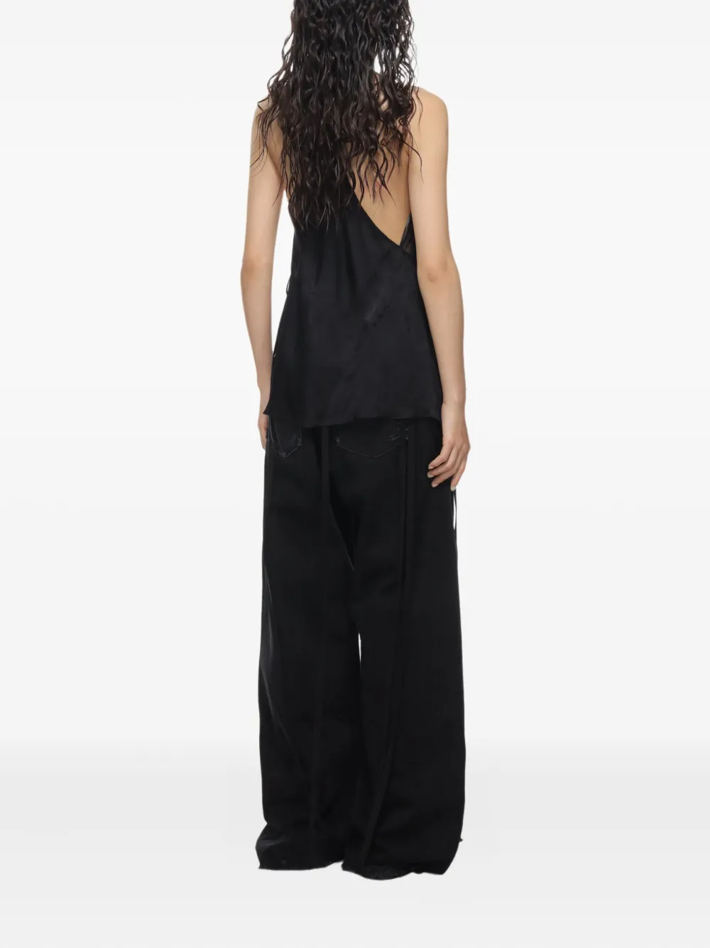 Ann Demeulemeester Vesta Ramage tanktop Zwart