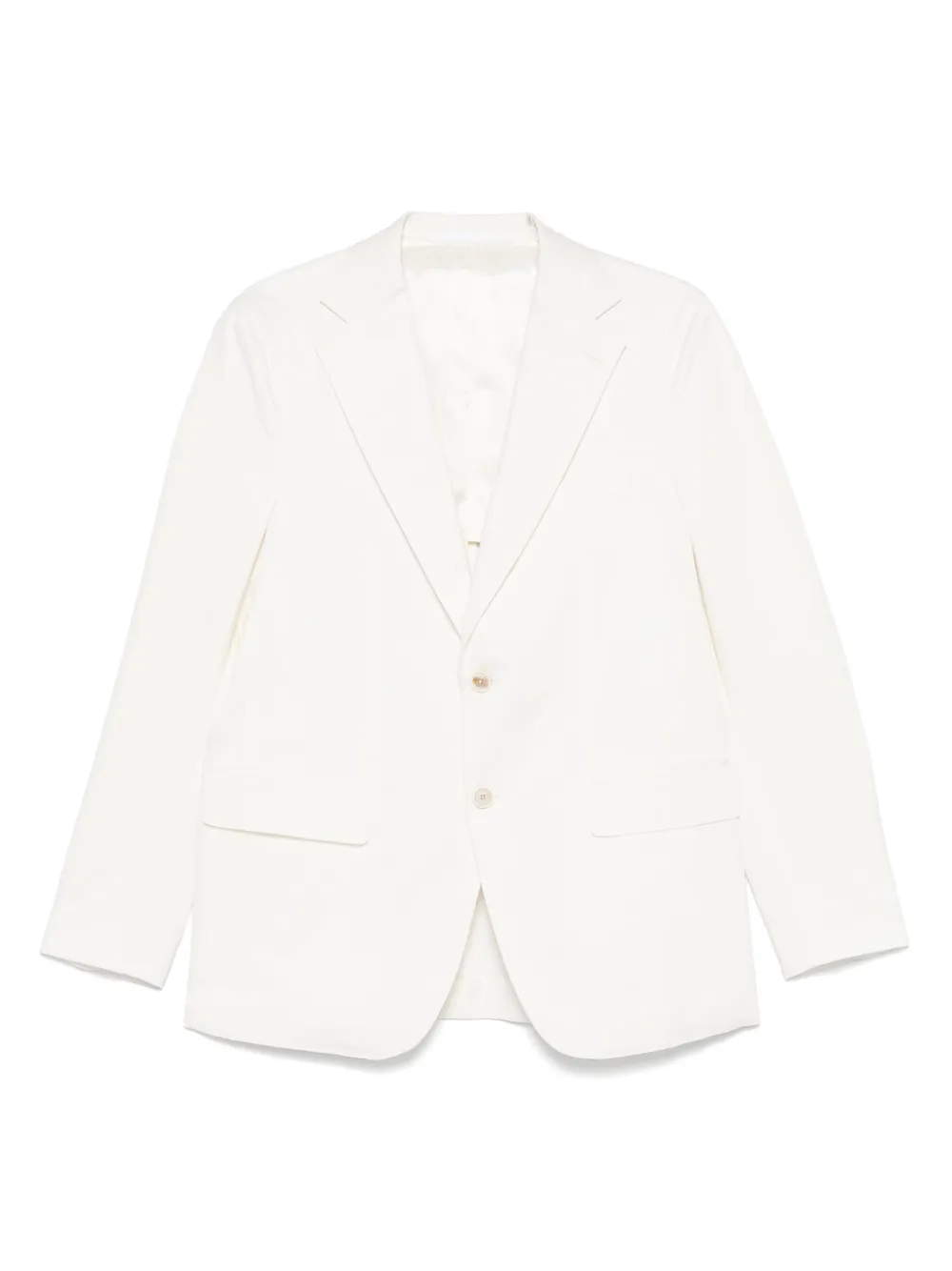 Caruso single-breasted blazer | White | Image 1