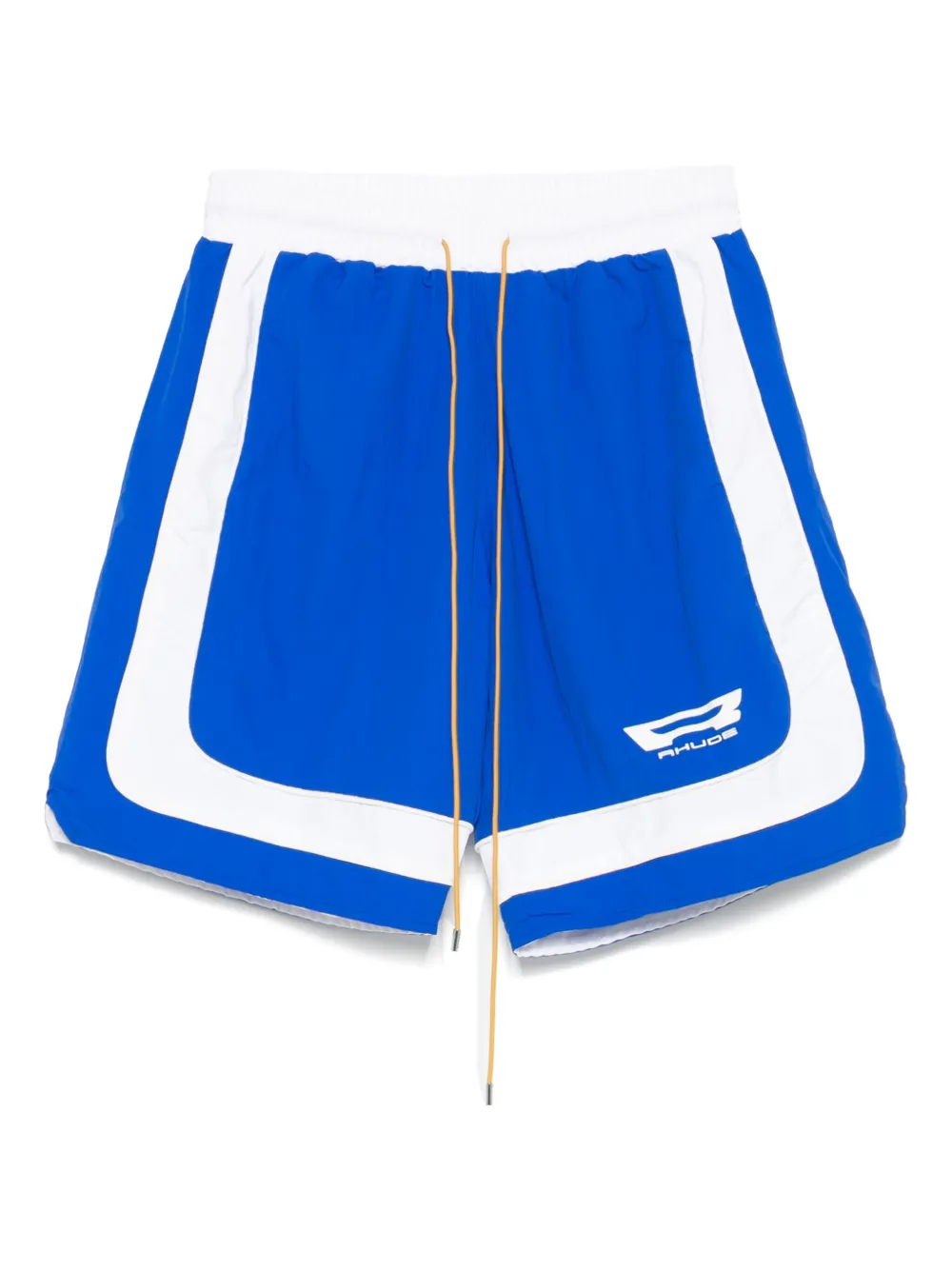 RHUDE contrast-stripe track shorts | Blue | Image 1