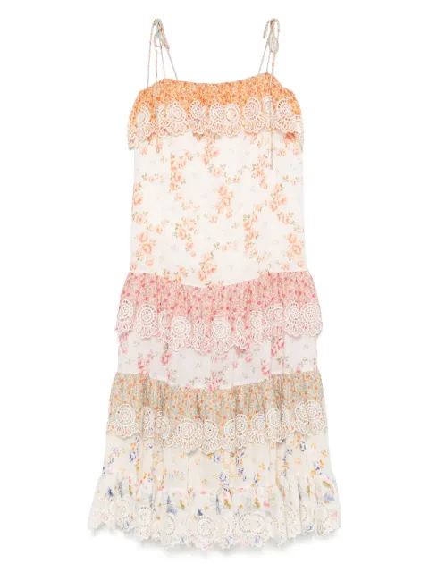 ZIMMERMANN floral-print midi dress