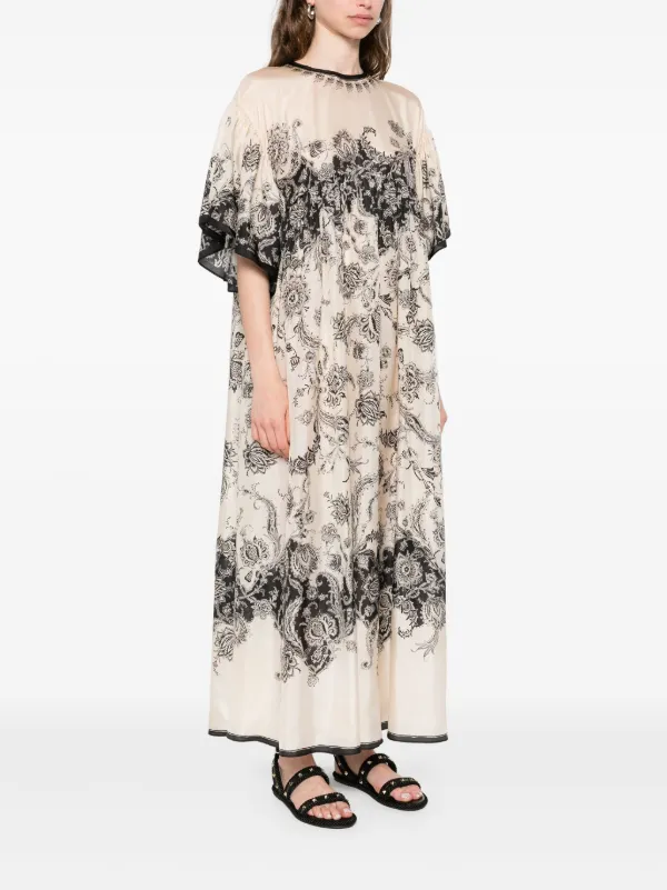 zimmermann paisley maxi dress anneke swing maxi dress