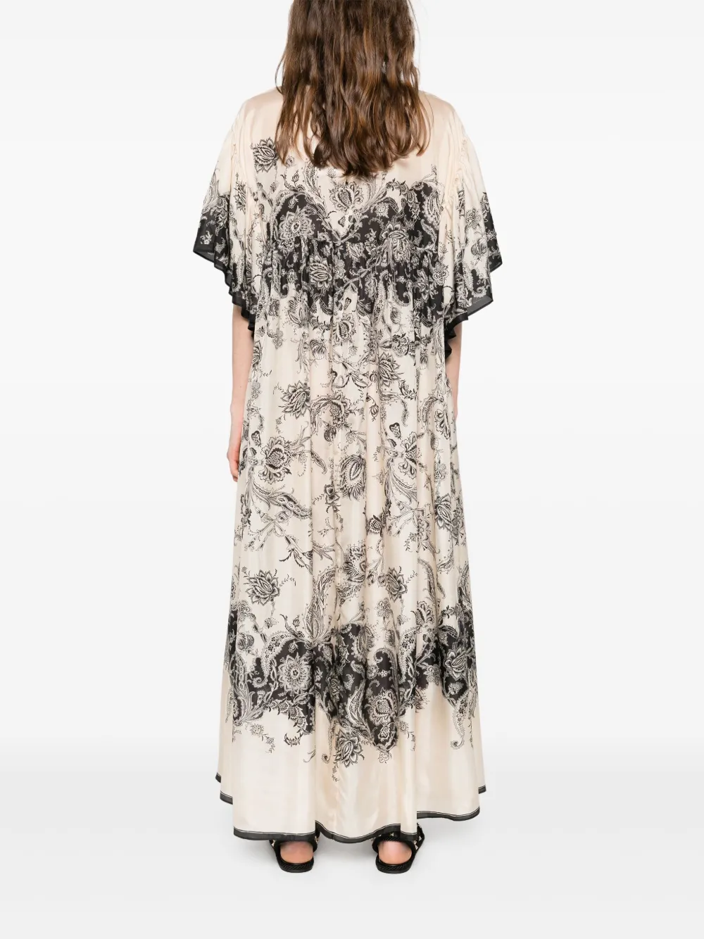 Shop Zimmermann Paisley-print Maxi Dress