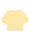 Pleats Please Issey Miyake Mushroom top - Yellow