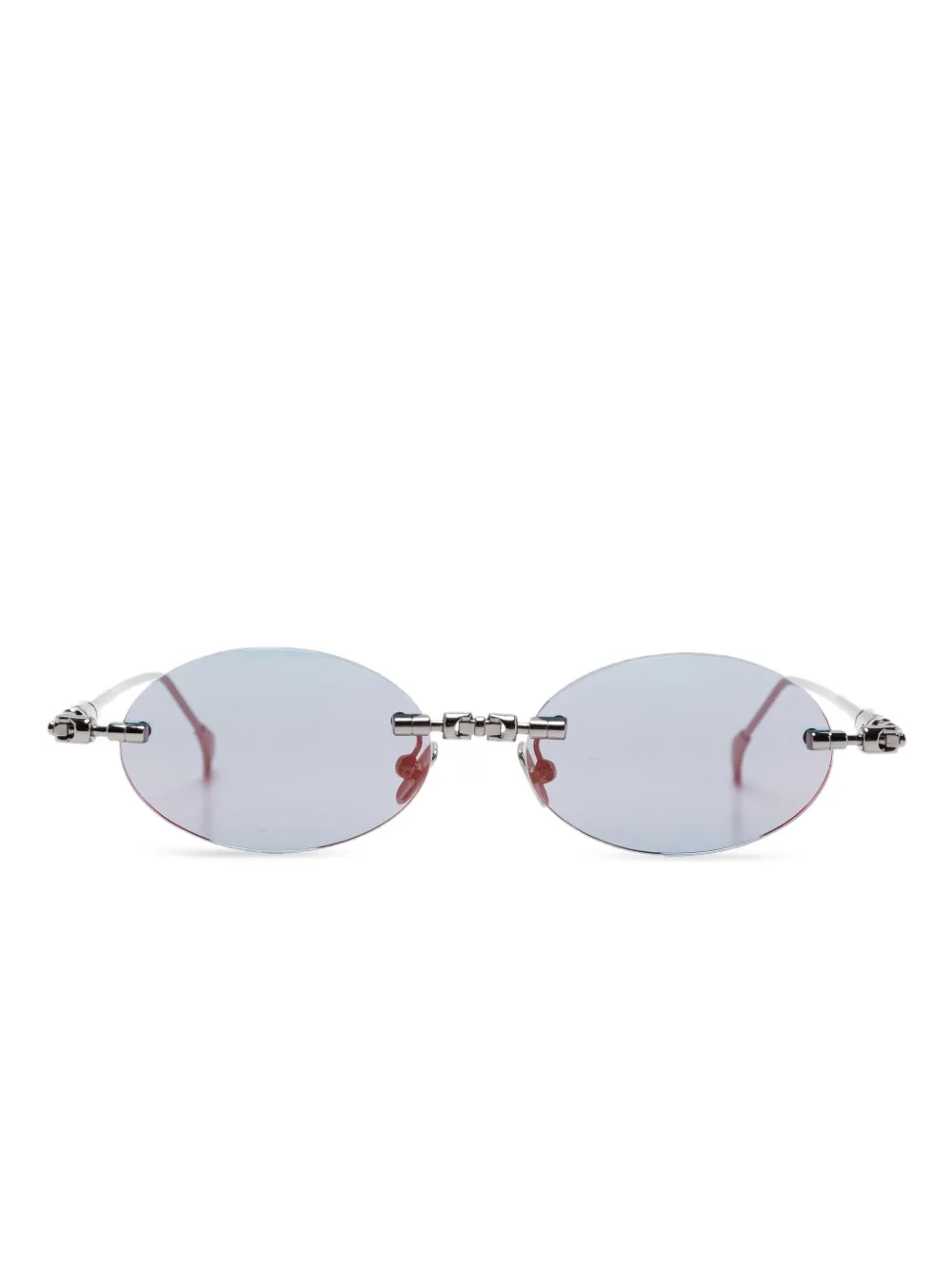Kuboraum Mask H62 zonnebril met ovalen montuur Grijs