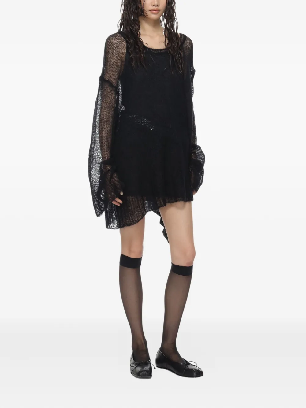 Ann Demeulemeester Dorte trui Zwart