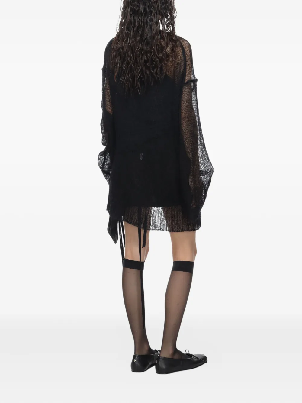 Ann Demeulemeester Dorte trui Zwart