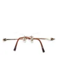 CHANEL Pre-Owned 2000-2015s rimless glasses - Gold