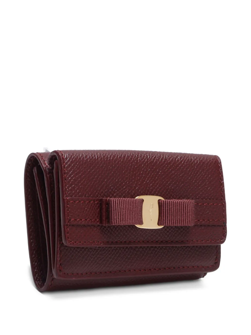 Pre-owned Ferragamo 2010-2024 Mini Vara Wallet