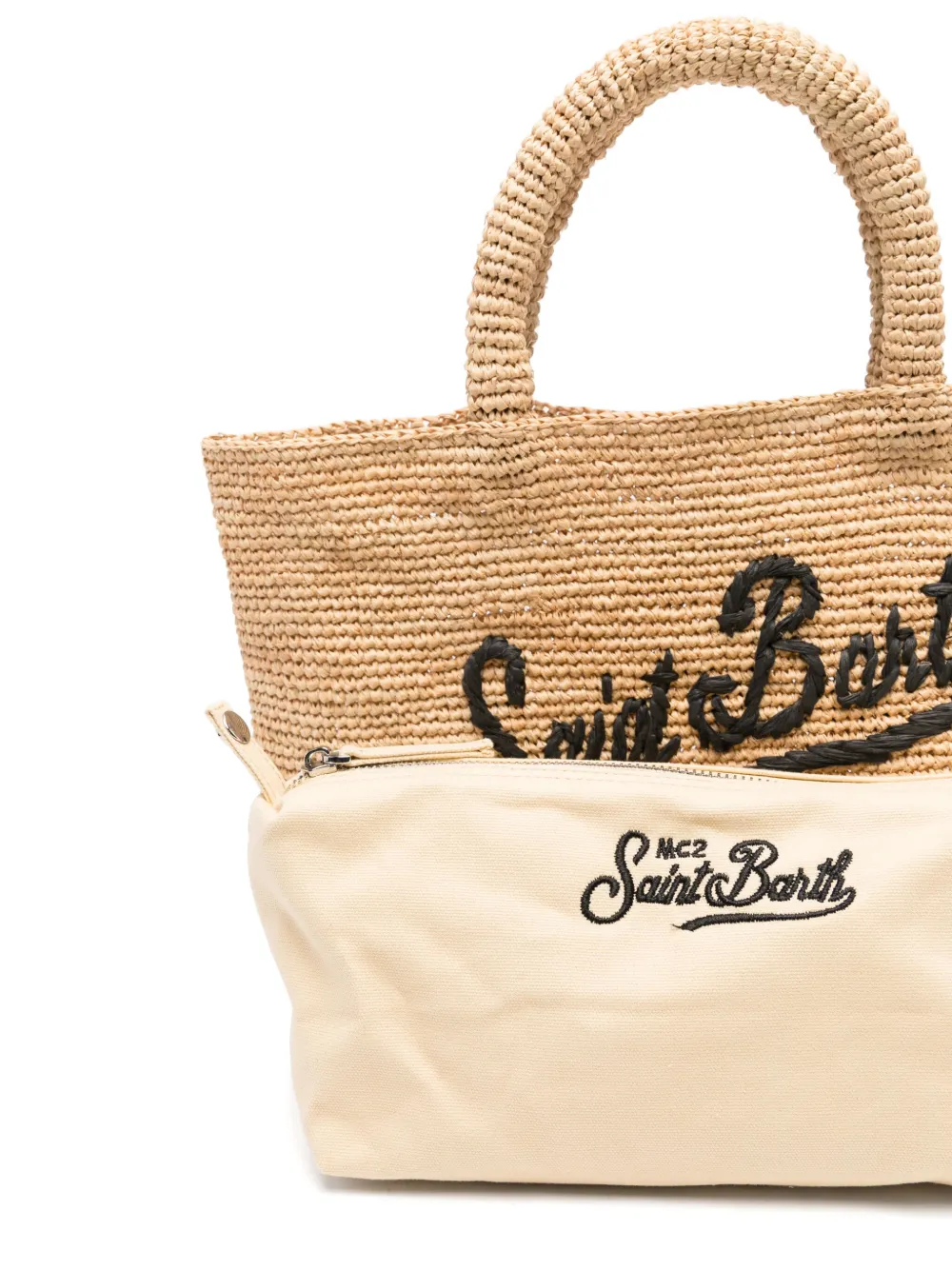 MC2 Saint Barth Raffia shopper Beige
