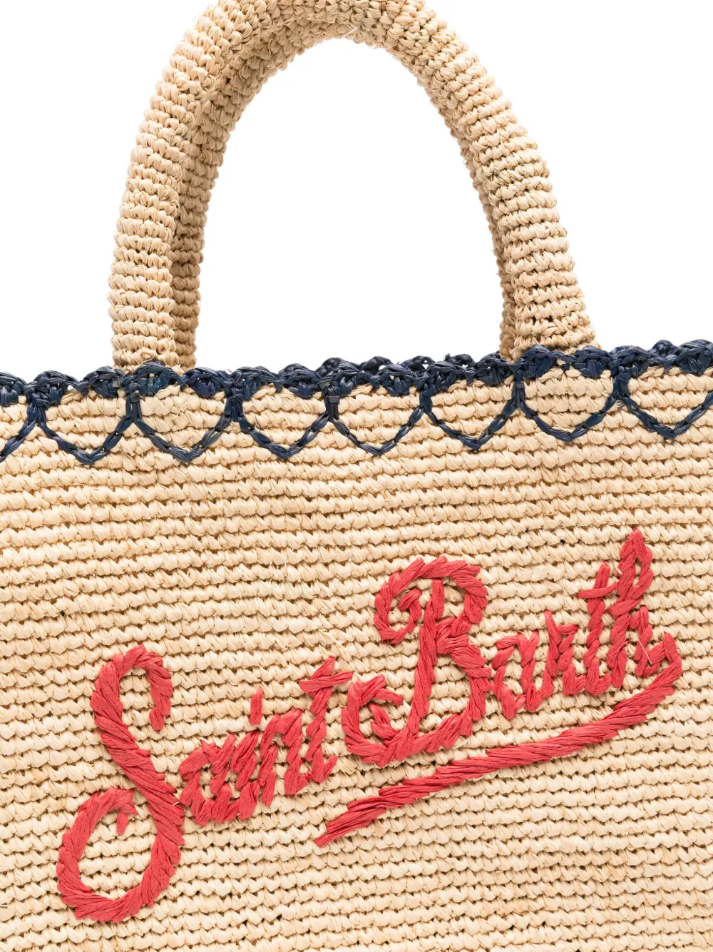 MC2 Saint Barth Raffia shopper Beige