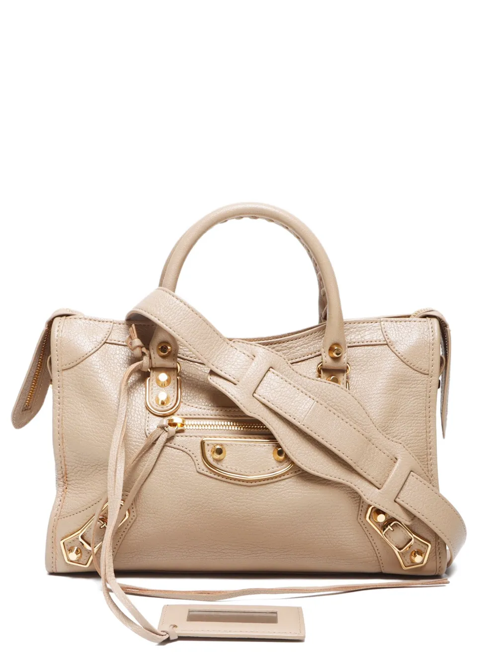 2020s City Metallic Edge two-way tote bag