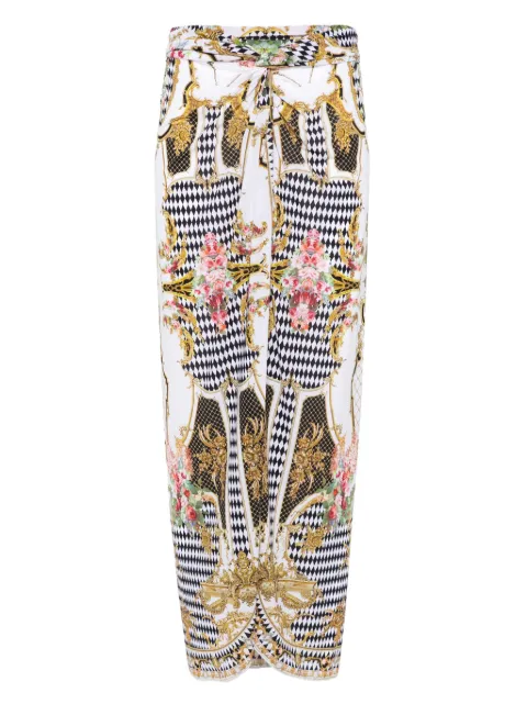 Camilla Rococo midi skirt