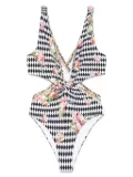 Camilla Rococo Glow Twist swimsuit - Black