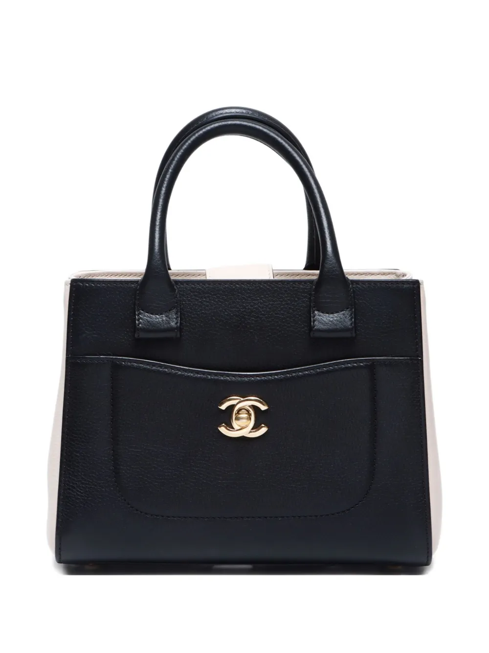 CHANEL Pre-Owned 2016-2017 ネオ エグゼクティブ ミニバッグ - ブラック CHANEL Pre-Owned 2016-2017 ネオ エグゼクティブ ミニバッグ - ブラック