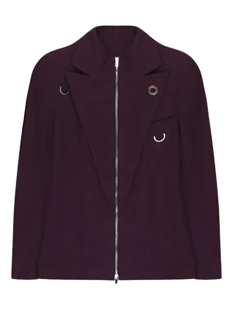 Palm Angels blazer con cierre