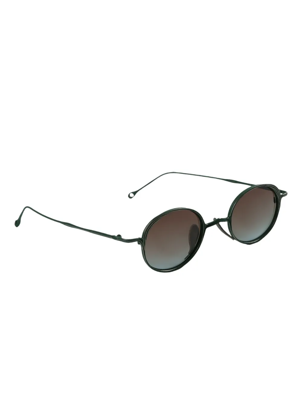 Rigards oval-frame tinted sunglasses - Groen