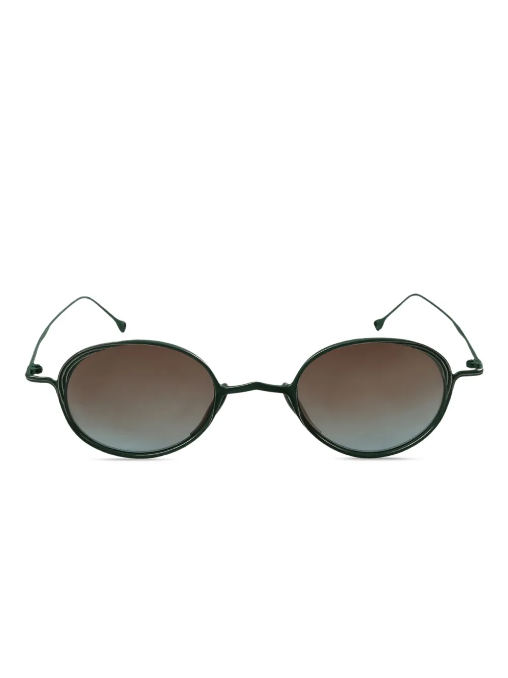 Rigards oval-frame sunglasses | Green | Image 1