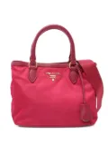 Prada Pre-Owned 2000s logo-lettering tote bag - Pink