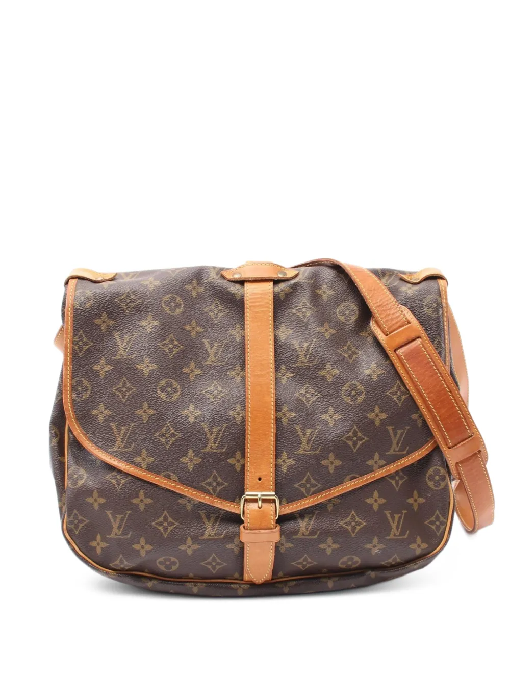 Louis Vuitton Pre-Owned 1995 Saumur 35 shoulder bag | Brown | Image 1