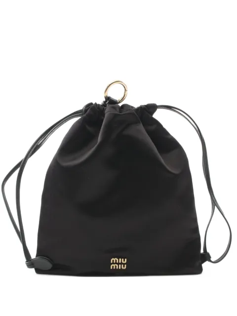 Miu Miu Pre-Owned 2020s Duchesse Pouch bucket bag