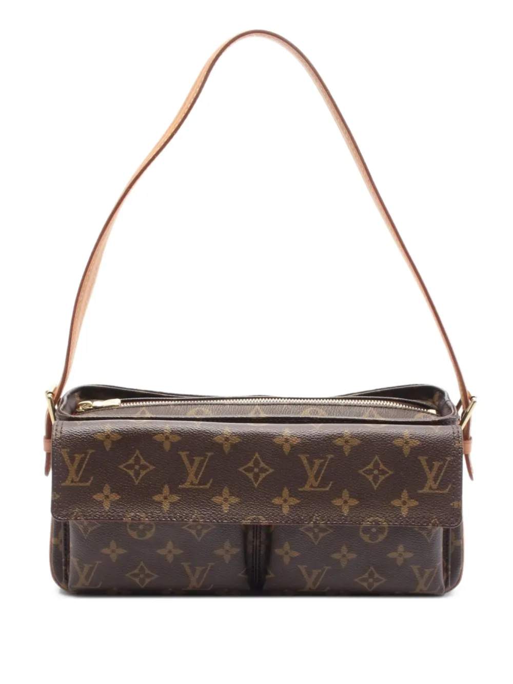 Louis Vuitton Pre-Owned 2004 ヴィバシテ MM ショルダーバッグ - ブラウン Louis Vuitton Pre-Owned 2004 ヴィバシテ MM ショルダーバッグ - ブラウン