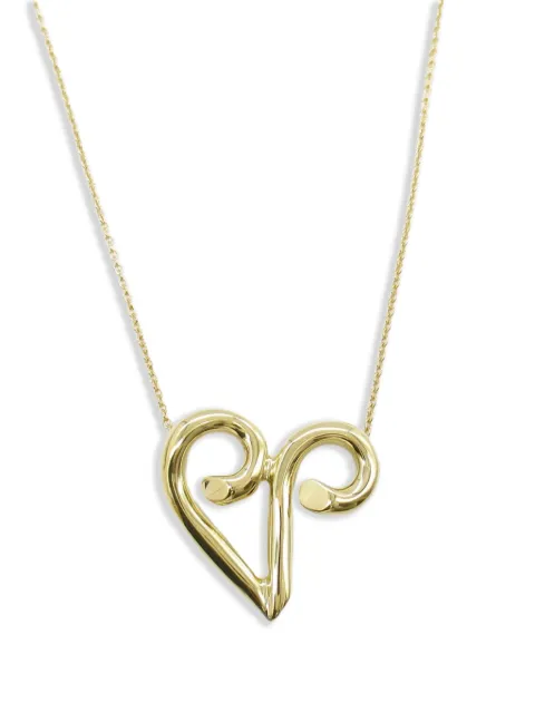 Tiffany & Co. Pre-Owned 2010s 18K yellow gold Zodiac Sign Aries necklace