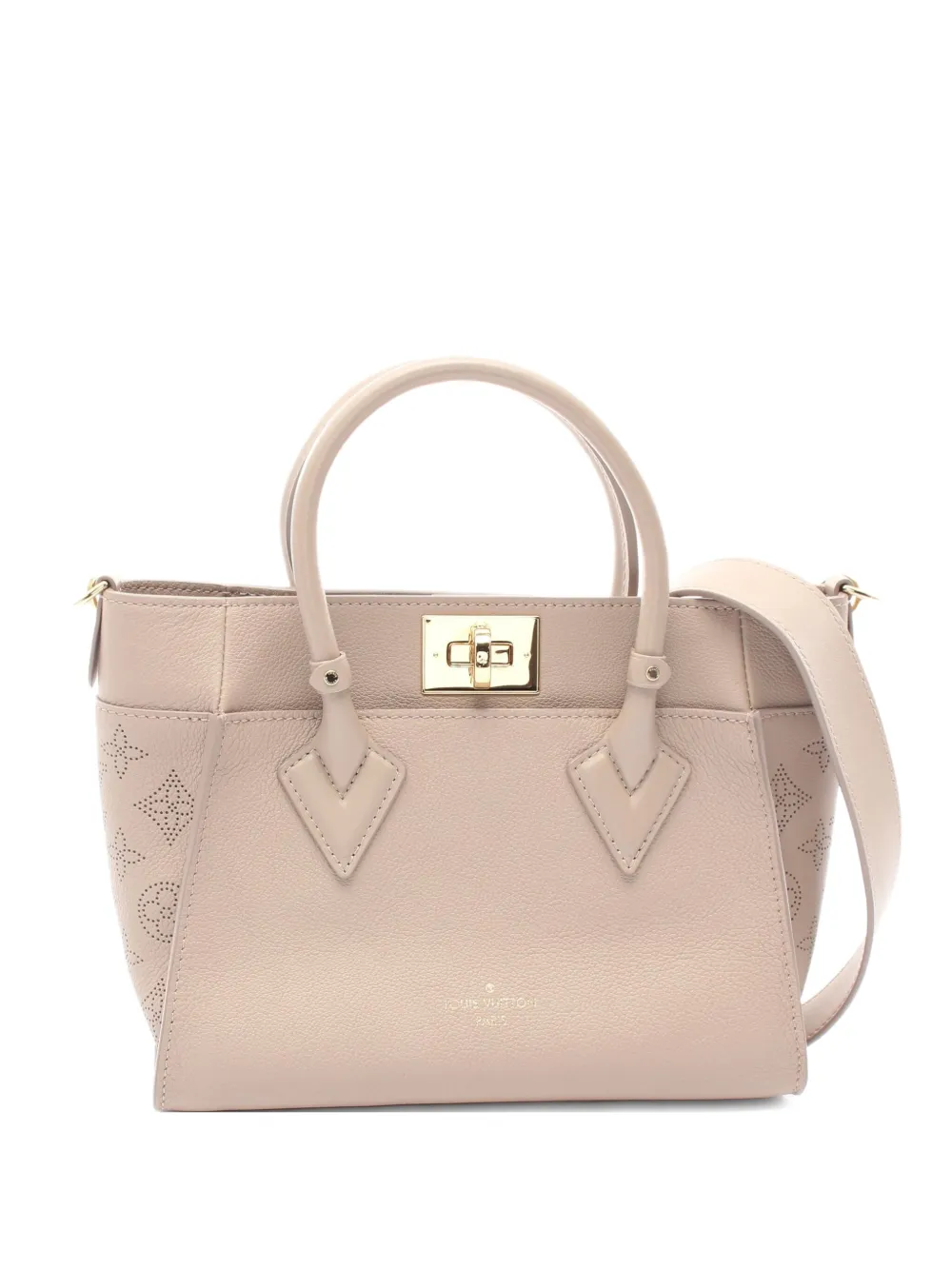 Louis Vuitton Pre-Owned 2021 On My Side PM tote bag | Neutrals | Image 1