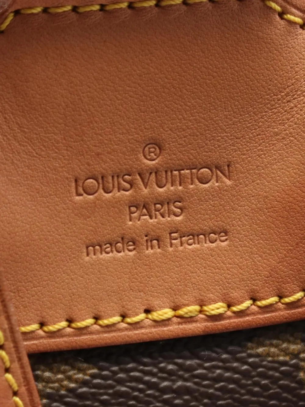 Pre-owned Louis Vuitton 2001 Montsouris Mm Backpack