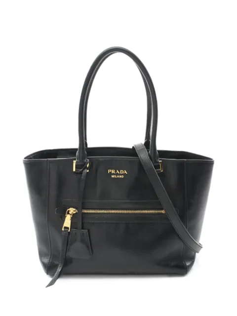 Prada Pre-Owned 2010s leather two-way handbag 