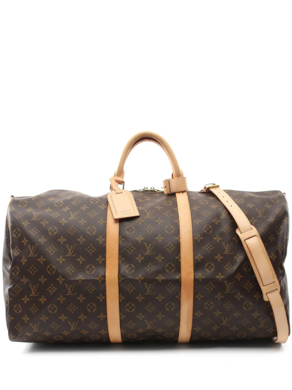 Louis Vuitton Pre-Owned 2003 Keepall Bandouliere 60 travel bag - ブラウン Louis Vuitton Pre-Owned 2003 Keepall Bandouliere 60 travel bag - ブラウン