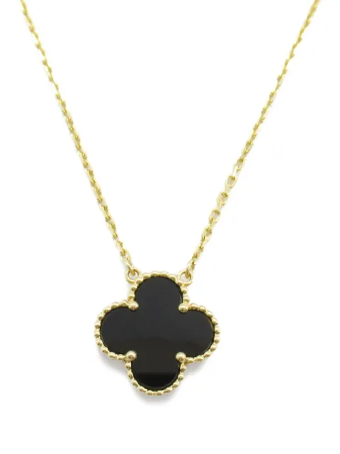 Van Cleef & Arpels collar Alhambra en oro amarillo de 18kt con ónix 2010