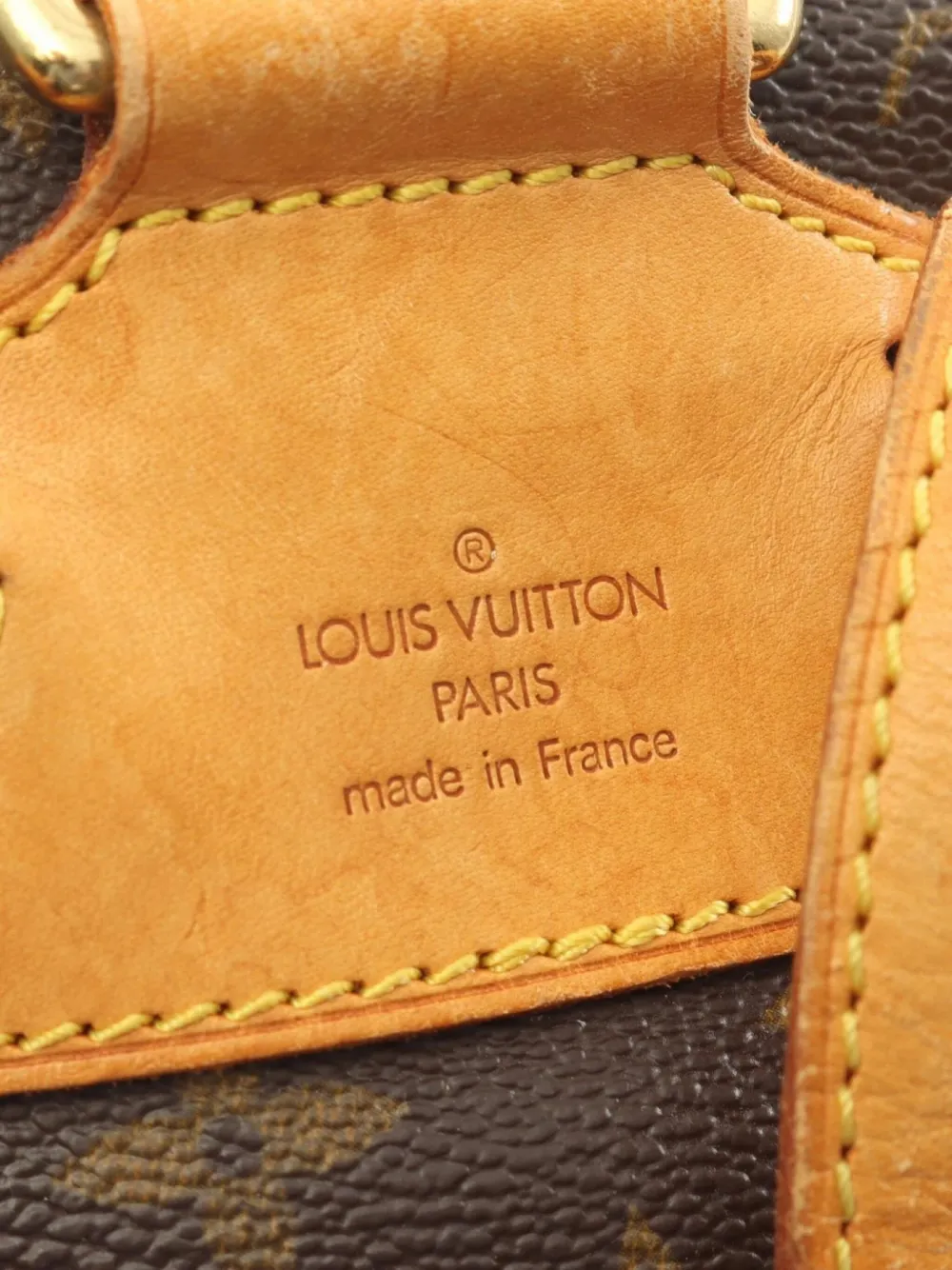 Pre-owned Louis Vuitton 1997 Montsouris Mm Backpack