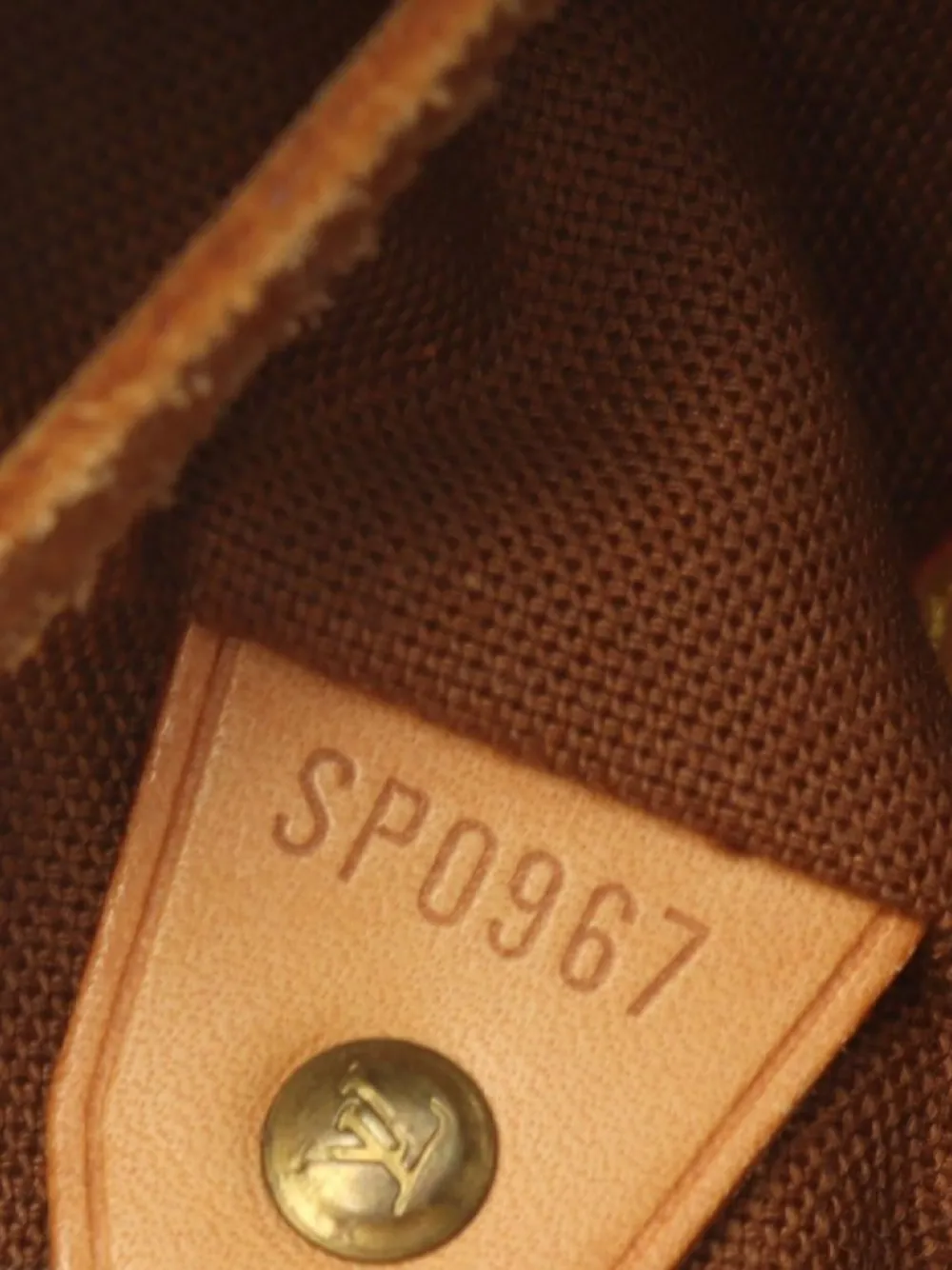 Pre-owned Louis Vuitton 1997 Montsouris Mm Backpack