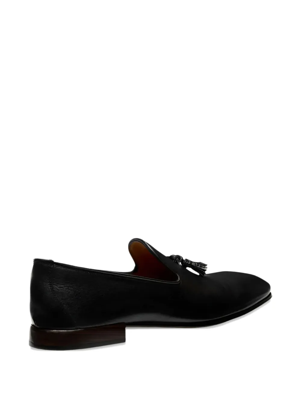 TOM FORD Leren loafers - Zwart