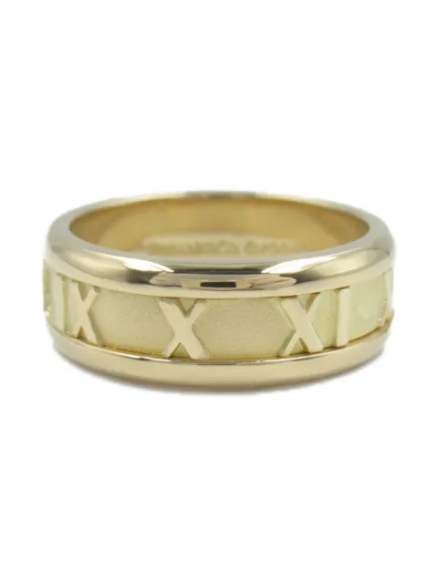 Tiffany & Co. Pre-Owned خاتم 'أتلاس' ذهب أصفر عيار 18 من عقد 2010