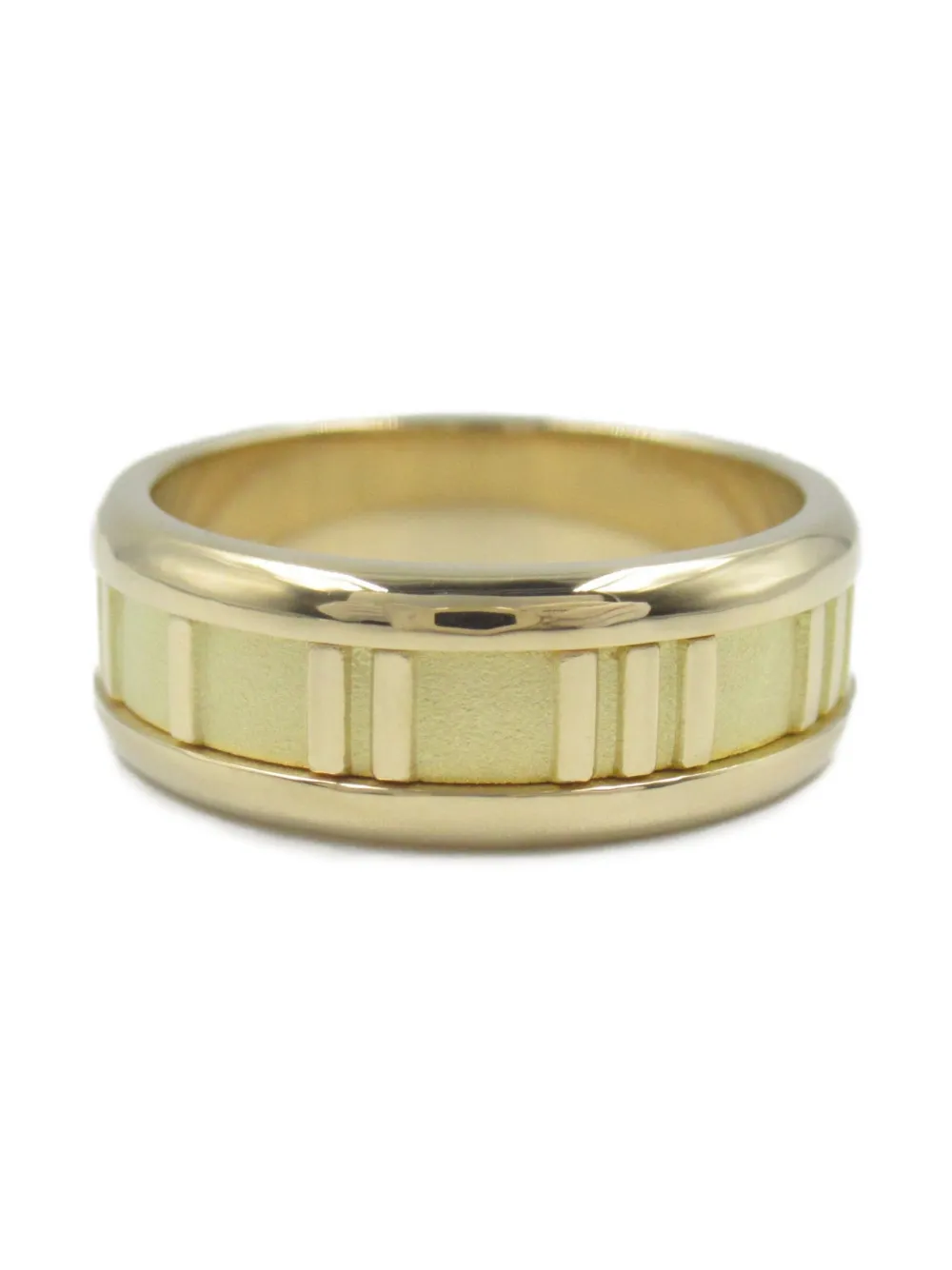 Tiffany & Co. Pre-Owned 2010s 18K yellow gold Atlas ring | Women | Image 2
