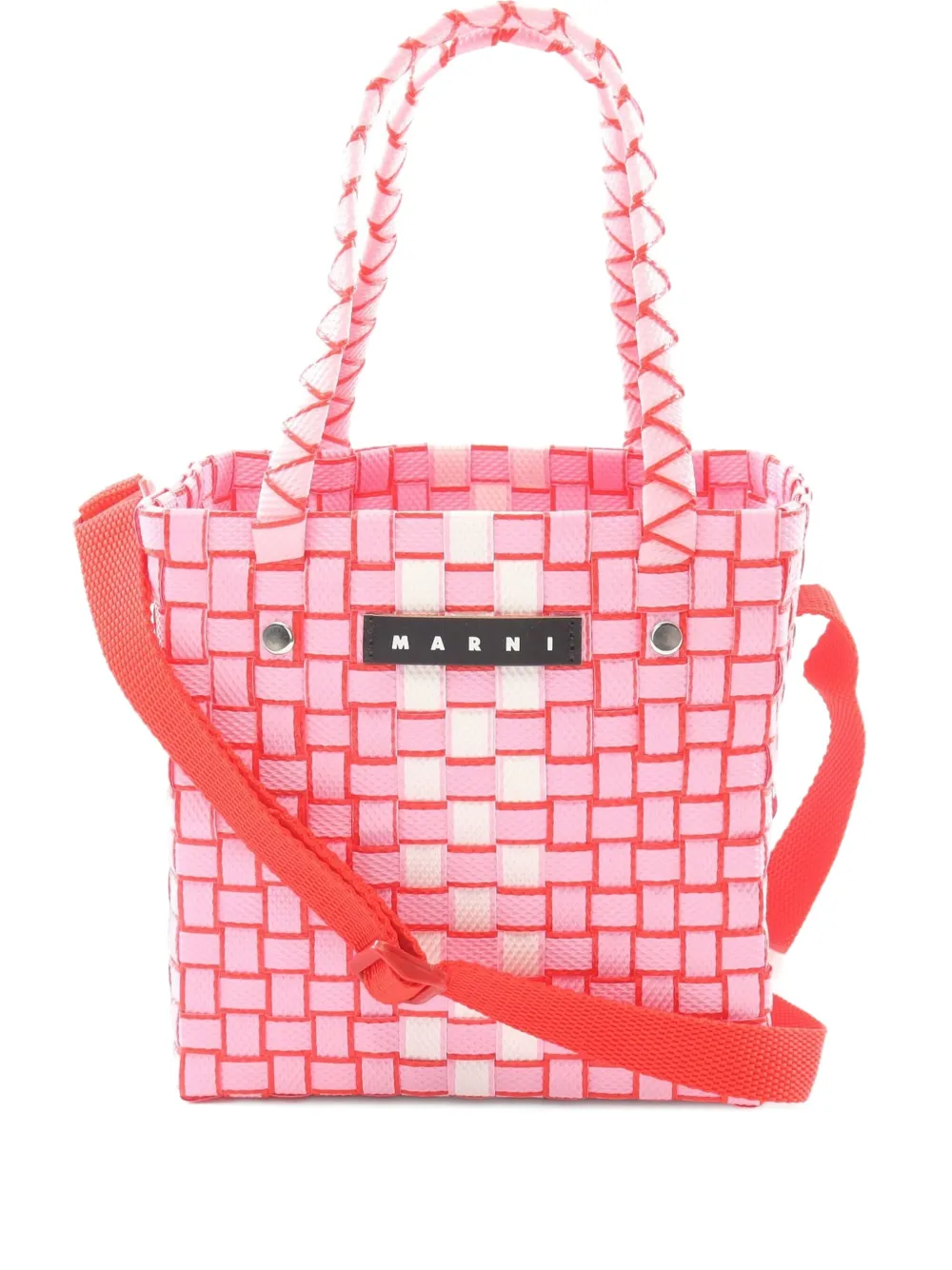 Pre-owned Marni 2020s Woven Tote Bag