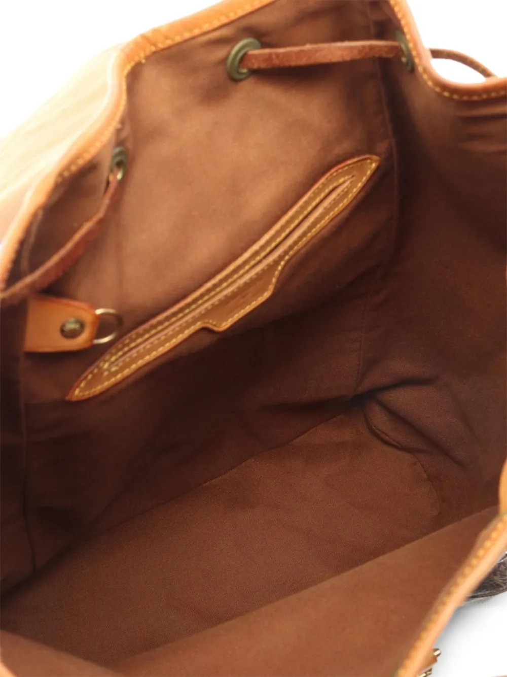 Pre-owned Louis Vuitton 1995 Montsouris Gm Monogram Backpack