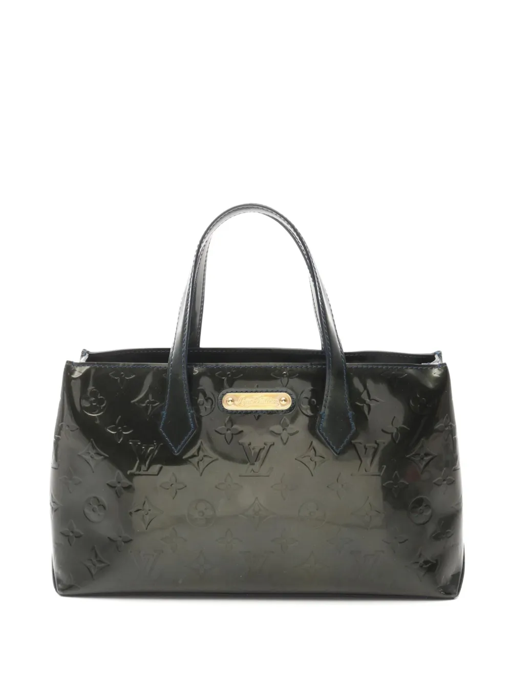 Louis Vuitton Pre-Owned 2009 Wilshire PM tote bag | Blue | Image 1