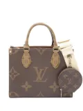 Louis Vuitton Pre-Owned 2021 On The Go PM two-way handbag - Brown