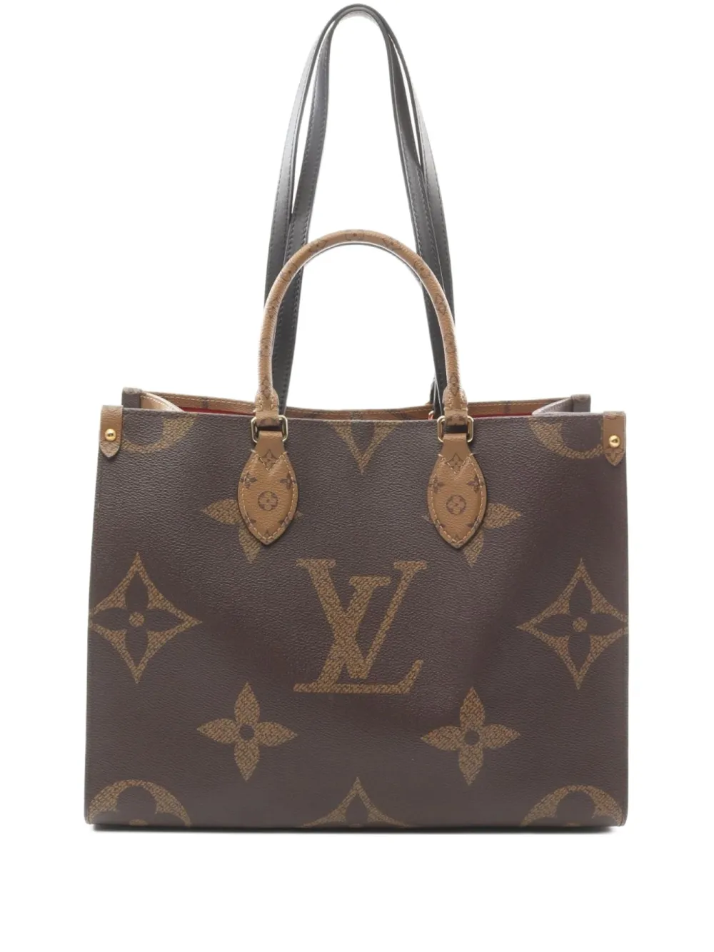 Pre-owned Louis Vuitton 2021 On-the-go Mm Shoulder Bag In Brown