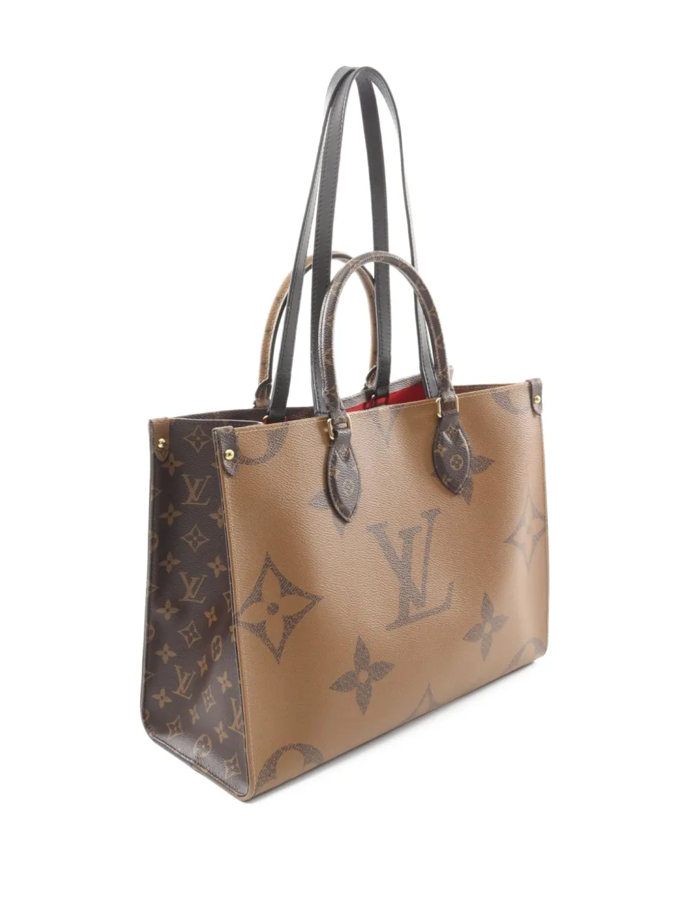 Pre-owned Louis Vuitton 2021 On-the-go Mm Shoulder Bag In Brown