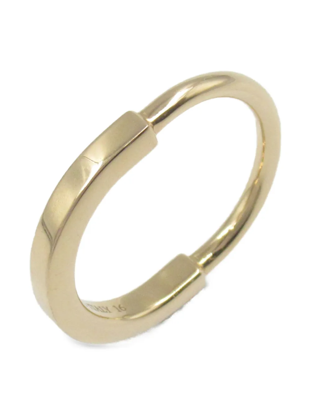 Tiffany & Co. Pre-Owned 2010s 18K rose gold Lock ring | Image 2