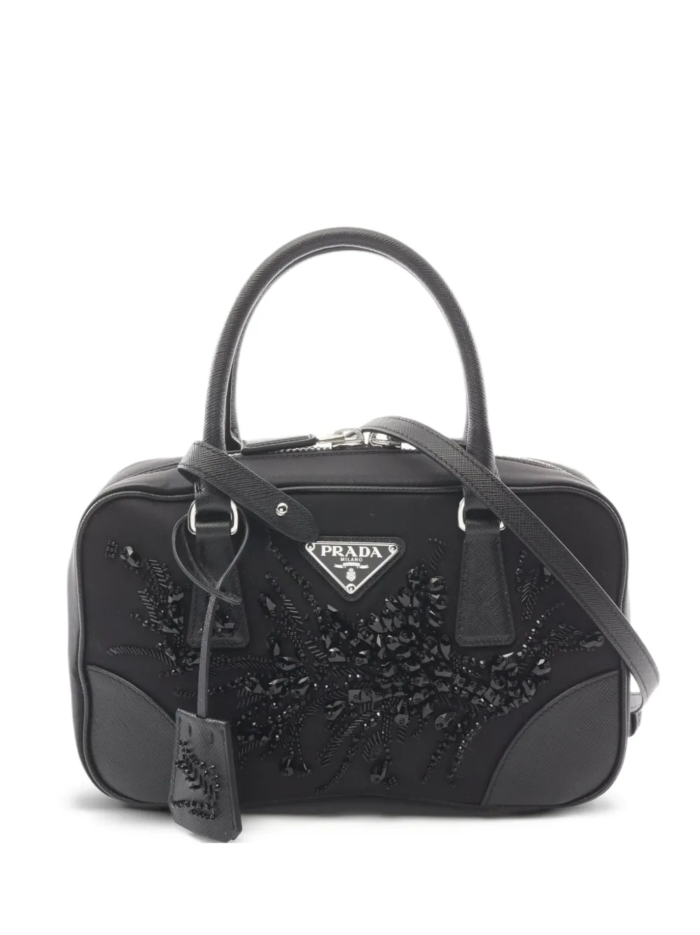 Prada Pre-Owned 2010 Tessuto Saffiano 2way shoulder bag | Black | Image 1