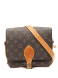 Louis Vuitton Pre-Owned 1986 Monogram Cartouchiere MM shoulder bag - Brown