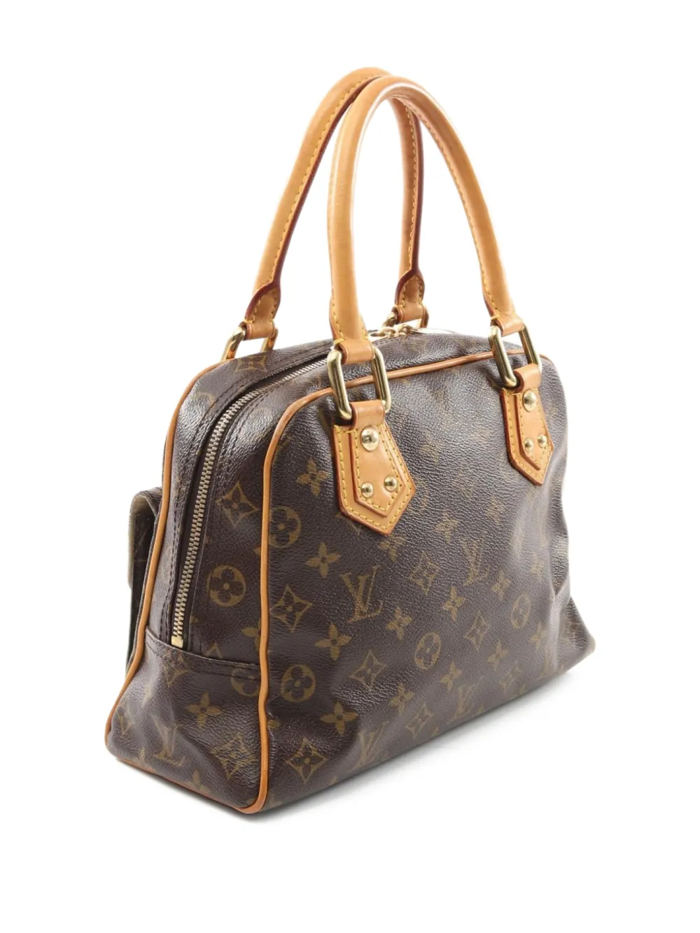 Pre-owned Louis Vuitton 2005 Manhattan Pm Tote Bag