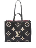 Louis Vuitton Pre-Owned 2021 On-The-Go GM tote bag - Black