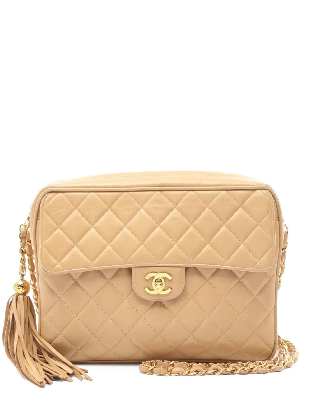 CHANEL Pre-Owned sac à main Matelasse Chain (1994-1996) | tons neutres | Image 1