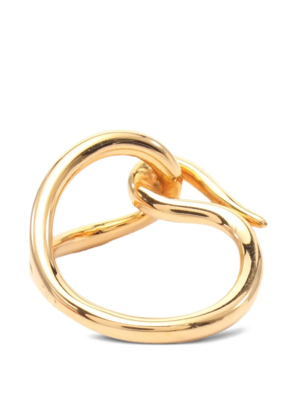 Hermès Pre-Owned 2010s logo-engraved scarf ring | Image 2