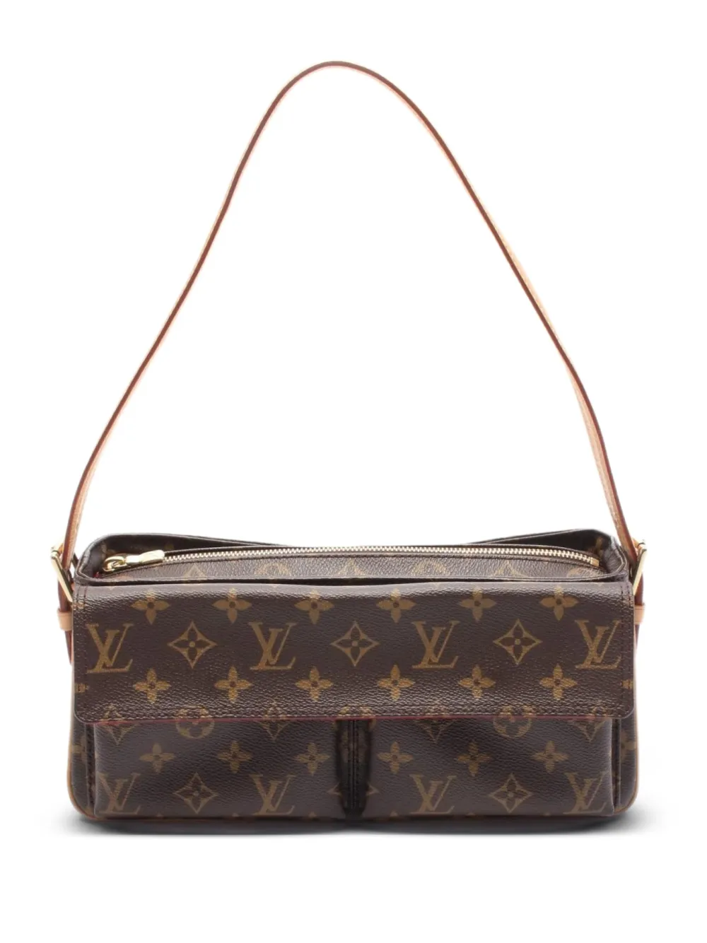 Louis Vuitton Pre-Owned 2003 ヴィバシテ MM ショルダーバッグ - ブラウン Louis Vuitton Pre-Owned 2003 ヴィバシテ MM ショルダーバッグ - ブラウン